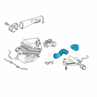 OEM Toyota Tacoma Resonator Assembly Diagram - 17880-0C010