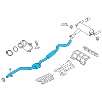 OEM 2020 BMW M2 Catalytic Converter Diagram - 18-30-8-689-368