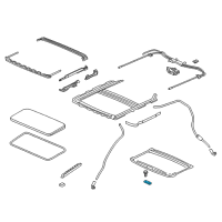 OEM 2012 Honda Odyssey Handle, Su*NH556L* Diagram - 70611-TK4-A01ZA