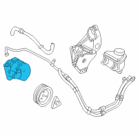 OEM 2004 Saturn L300 Pump Asm, P/S Diagram - 22674121