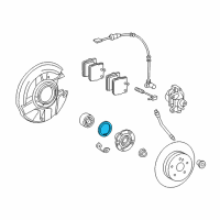 OEM Chrysler Clip-Retaining Diagram - 5097547AA