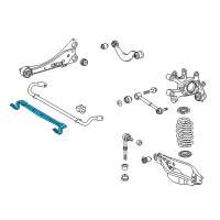 OEM 2017 Lexus CT200h Bracket, Rear STABILIZER Diagram - 48832-76010