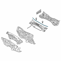 OEM 2020 Hyundai Santa Fe W/STRIP-Hood Diagram - 86430-S1000