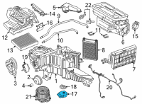 OEM 2018 Ford F-350 Super Duty Adjust Motor Diagram - FL3Z-19E616-B