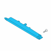 OEM 2019 Ford Fiesta High Mount Lamp Diagram - 8A6Z-13A613-S