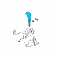 OEM 2000 Infiniti QX4 Knob Assembly-Control Lever Auto Diagram - 34910-1W616