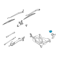 OEM Infiniti Cap-Windshield Wash Tank Diagram - 28913-AR000