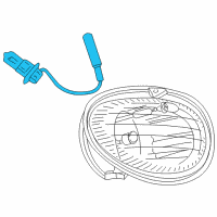 OEM Jeep Bulb-Fog Lamp Diagram - L0009040