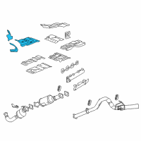 OEM 2014 Chevrolet Express 2500 Front Shield Diagram - 25830062