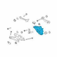 OEM 2018 BMW X5 Wheel Carrier, Rear Right Diagram - 33-32-6-879-102