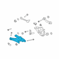 OEM 2016 BMW X6 Right Swing Part Diagram - 33-32-6-770-952