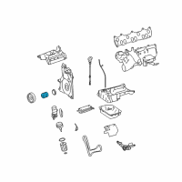 OEM 2008 Jeep Grand Cherokee Gear-CRANKSHAFT Diagram - 68101198AA