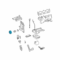 OEM 2009 Dodge Sprinter 2500 DAMPER-CRANKSHAFT Diagram - 68056245AA