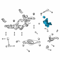 OEM Lincoln Knuckle Diagram - AG1Z-5B759-C