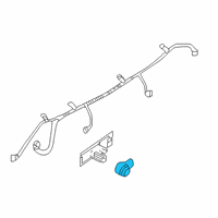 OEM 2022 Nissan Sentra Sensor Assy Distance Diagram - 28438-6CA4C