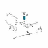 OEM 2019 Toyota 4Runner Coil Spring Diagram - 48231-35450