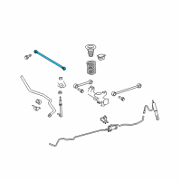 OEM 2018 Lexus GX460 Rod Assembly, Lateral Control Diagram - 48740-60160