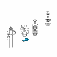 OEM Chevrolet Cruze Lower Insulator Diagram - 22864841