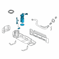 OEM GMC Module Diagram - 19369908