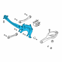 OEM Lincoln MKC Knuckle Diagram - EJ7Z-5A969-B