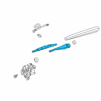 OEM 2019 Buick Enclave Rear Arm Diagram - 84148863