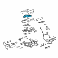 OEM 2018 Buick Regal Sportback Seat Cushion Heater Diagram - 13515185