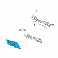 OEM 2009 Acura TSX Dashboard (Lower) Diagram - 61500-TL2-A00ZZ