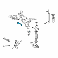 OEM 2016 Infiniti QX60 Bracket Assembly-Differential Mounting Diagram - 55419-3JA0A