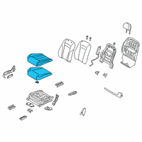 OEM 2019 Kia K900 CUSHION ASSY-FR SEAT Diagram - 88200J6140RJ7