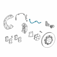 OEM 2019 Lexus LC500h Hose, Flexible Diagram - 90947-02H67