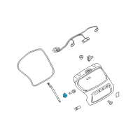 OEM Nissan Juke Bracket Assy-Check Arm Diagram - 90454-1KA1A