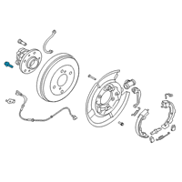 OEM 2019 Nissan Kicks Bolt Diagram - 40056-5RB1A