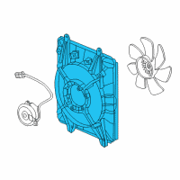 OEM 2012 Honda CR-V Shroud Complete Diagram - 38615-R5A-A01