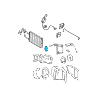 OEM 2003 Lincoln Town Car Control Assembly Diagram - 3W1Z-19E624-AA