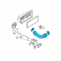 OEM 2018 Nissan Frontier Hose-Air Duct Diagram - 16578-9BK0A