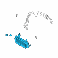 OEM 2009 BMW Z4 Engine Oil Cooler Diagram - 17-21-7-585-717