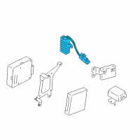 OEM 2020 Toyota 86 Daytime Running Light Resistor Diagram - SU003-02515