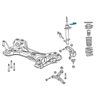 OEM 2016 Ram ProMaster 3500 Seat-Spring Diagram - 68167899AB