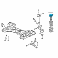 OEM Ram ProMaster 2500 Mount-Shock Upper Diagram - 68226710AA