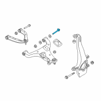 OEM 2019 Nissan Titan Pin-Transverse Link Diagram - 54580-EZ00B