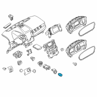 OEM 2018 Ford Special Service Police Sedan Power Switch Diagram - BT4Z-10B776-AA