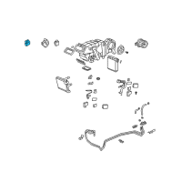 OEM Honda Pilot Motor Sub-Assembly, Heater & Cooler Diagram - 80224-STX-A01