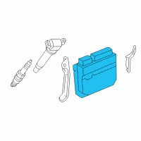 OEM 2013 Toyota Camry ECM Diagram - 89661-06K22