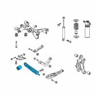 OEM 2016 Buick Envision Trailing Arm Diagram - 13377304