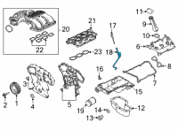 OEM 2022 Nissan Frontier Guide-Oil Level Gauge Diagram - 11150-9BT0A