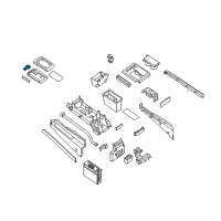 OEM 2007 Nissan Armada Lock-Console Diagram - 96928-7S000