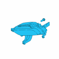 OEM 2017 Kia Forte5 Front Fog Lamp Assembly, Right Diagram - 92202A7500