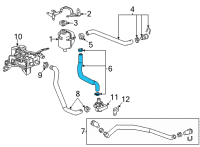 OEM Chevrolet Bolt EUV Lower Hose Diagram - 42706952