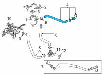 OEM 2022 Chevrolet Bolt EUV Inlet Hose Diagram - 42762063