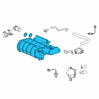 OEM 2016 Acura TLX Canister Set Diagram - 17011-T2A-A01